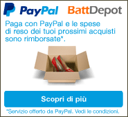 Paga con PayPal e le spese di reso dei tuoi prossimi acquisti sono rimborsate*.