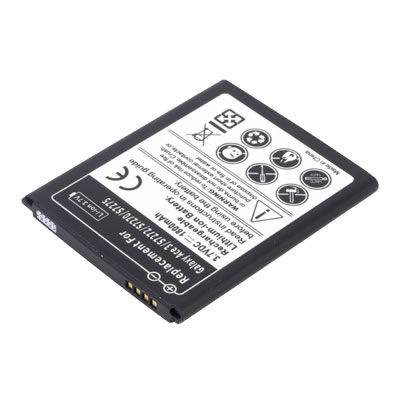 Replacement Cell Phone Battery for Samsung GT-S7272 Galaxy ACE 3 S7272 3.7 Volt Li-ion Cell Phone Battery (1800 mAh)