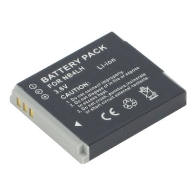 Replacement Digital Camera Battery for Canon NB-4LH NB4L 3.7 Volt Li-ion Digital Camera Battery (900 mAh)