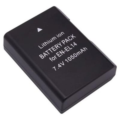 Replacement Digital Camera Battery for Nikon D5500 EN-EL14 7.4 Volt Li-ion Digital Camera Battery (1000 mAh)