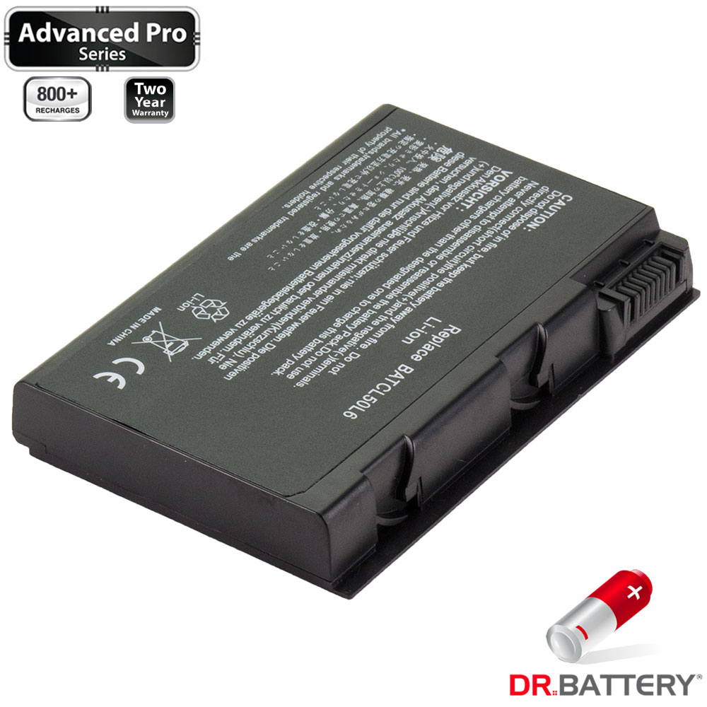 Dr. Battery Advanced Pro Series accu (4400mAh / 49Wh) voor Acer (Gateway / Packard Bell / eMachines) 90NCP50LD4SU1 Laptop