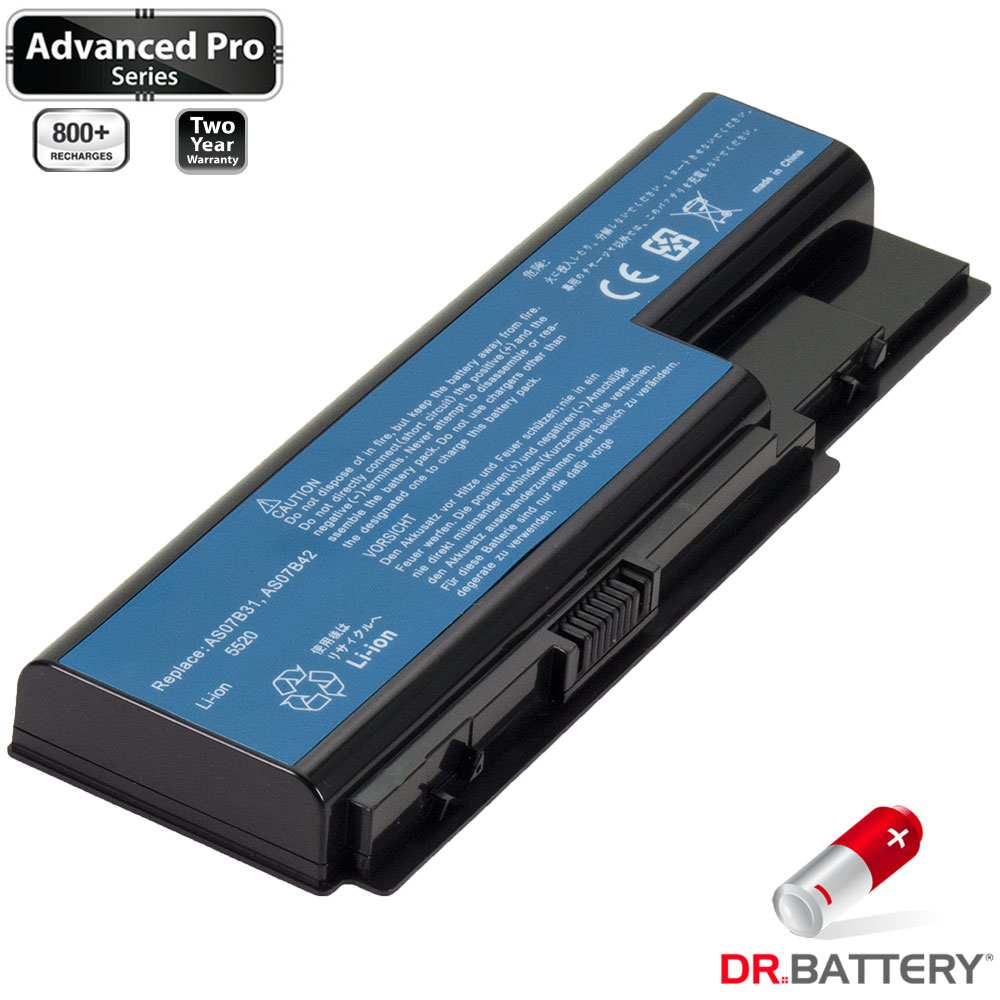 Acer 934T2180F 14.8 Volt Li-ion Advanced Pro Series Laptop Battery (5200mAh / 77Wh)