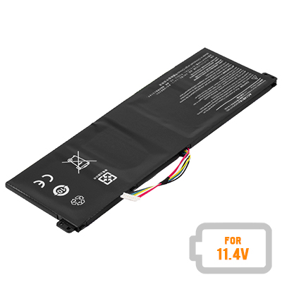 Replacement Notebook Battery for Acer Chromebook 11 CB3-111-C5D3 11.4 Volt Li-polymer Laptop Battery (3600mAh / 41Wh)