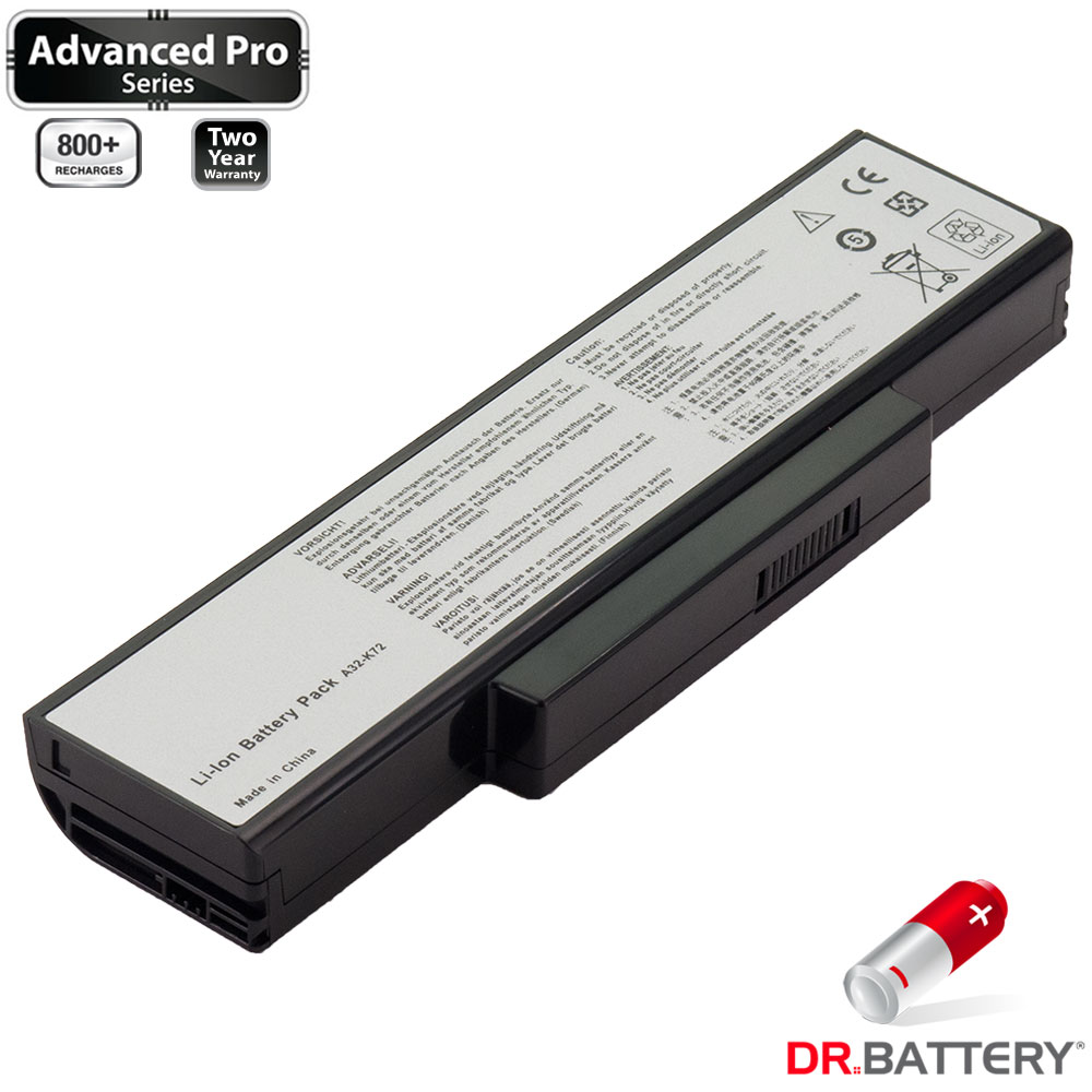 Asus A32-K72 10.8 Volt Li-ion Advanced Pro Series Laptop Battery (5200mAh / 56Wh)