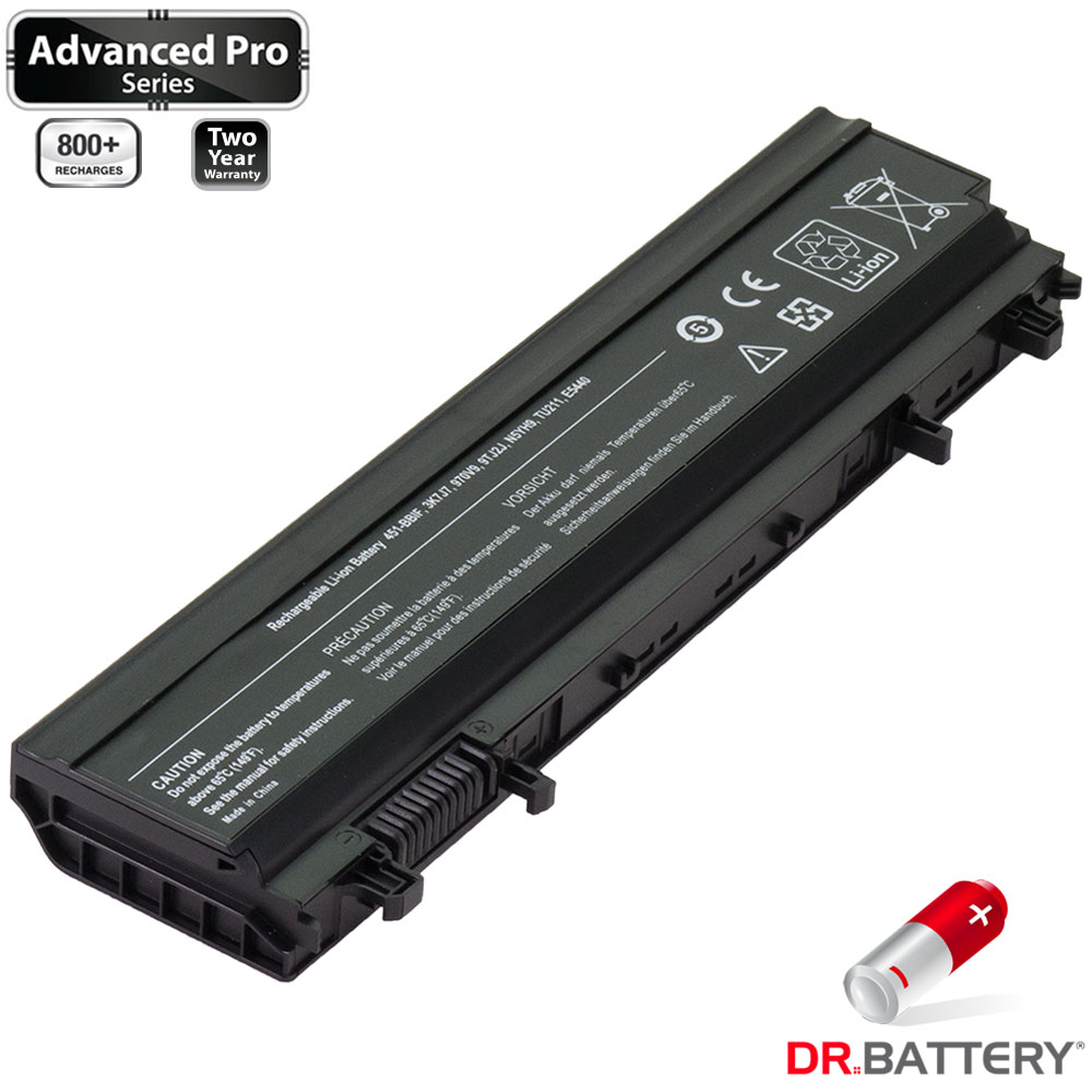 Dr. Battery Advanced Pro Series Laptop Battery (5200 mAh / 58Wh) for Dell Latitude 14 5000 Series (E5440)