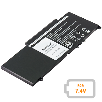 Replacement Notebook Battery for Dell Latitude 14 5000 Series (E5450) 7.4 Volt Li-Polymer Laptop Battery (7200mAh / 53Wh)