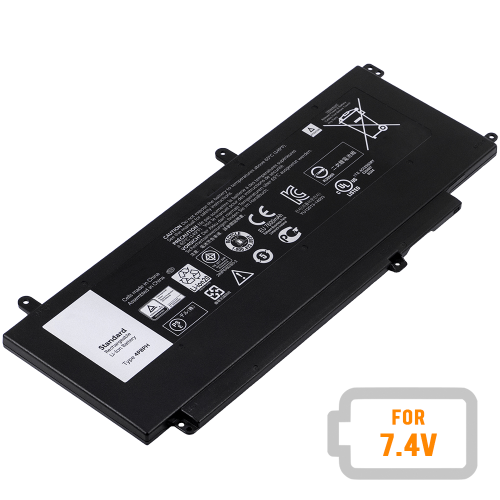 Replacement Notebook Battery for Dell Inspiron 15 (7548) 7.4 Volt Li-Polymer Laptop Battery (7568mAh / 56Wh)