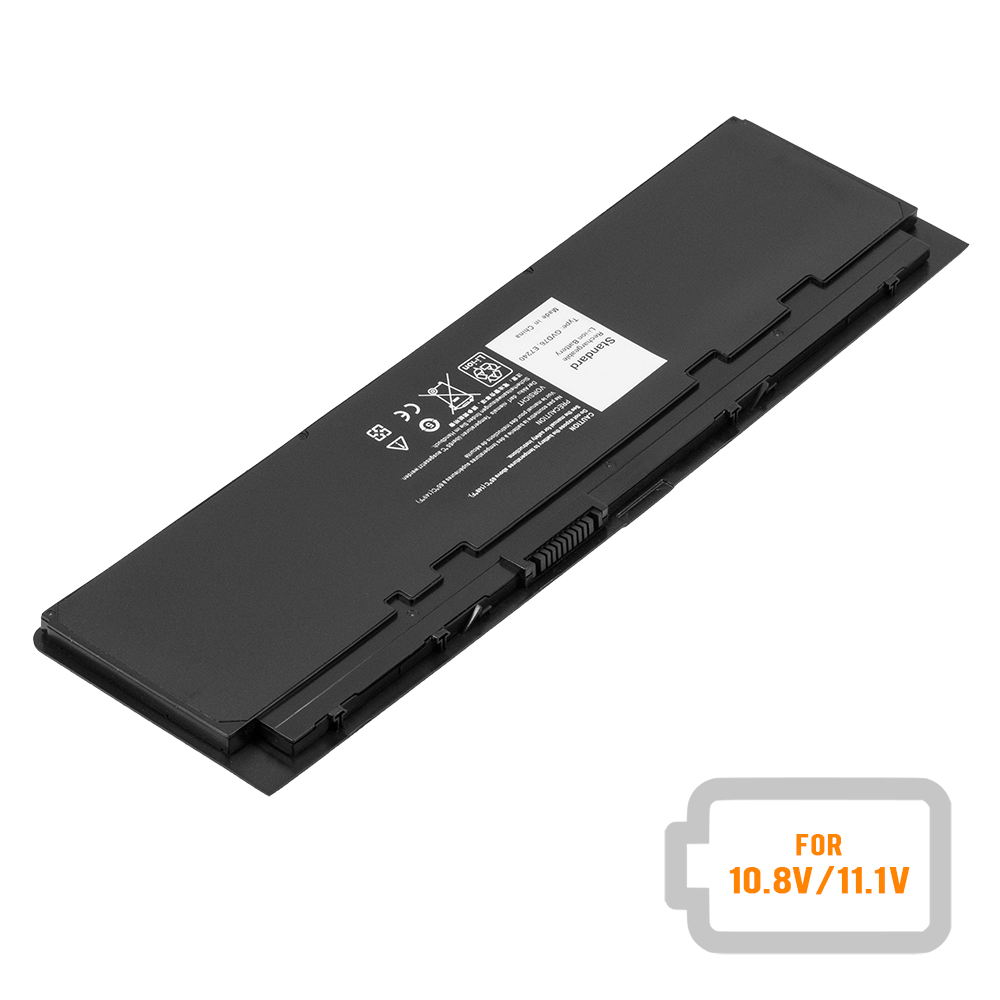 Replacement Notebook Battery for Dell Latitude 12 7000 Series Ultrabook (E7250) 11.1 Volt Li-Polymer Laptop Battery (2700mAh / 30Wh)