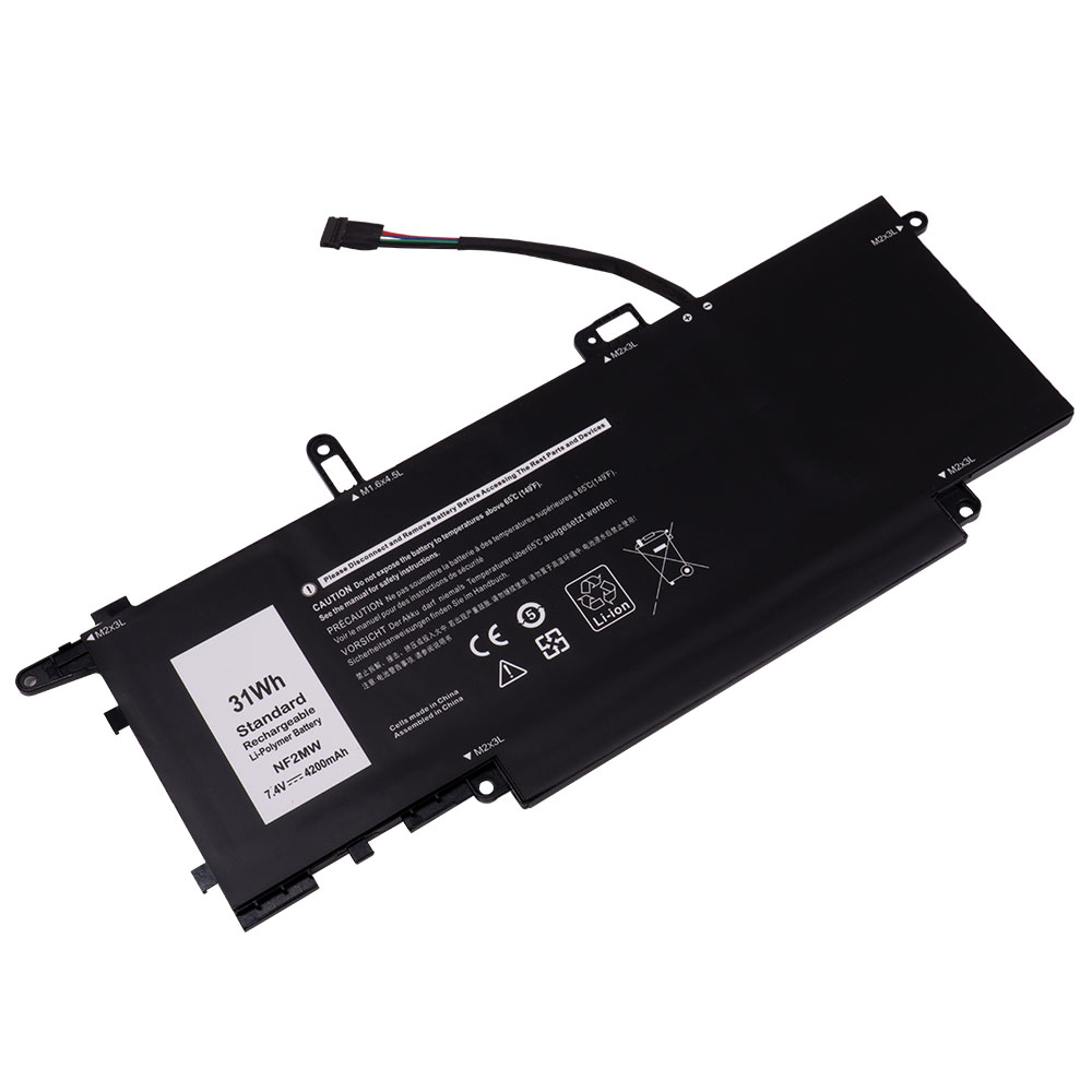 Replacement Notebook Battery for Dell P110G 7.4 Volt Li-Polymer Laptop Battery (4200mAh / 31Wh)