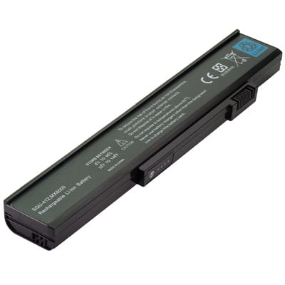 Gateway MX6132J 11.1 Volt Li-ion Laptop Battery (4400 mAh / 49Wh)