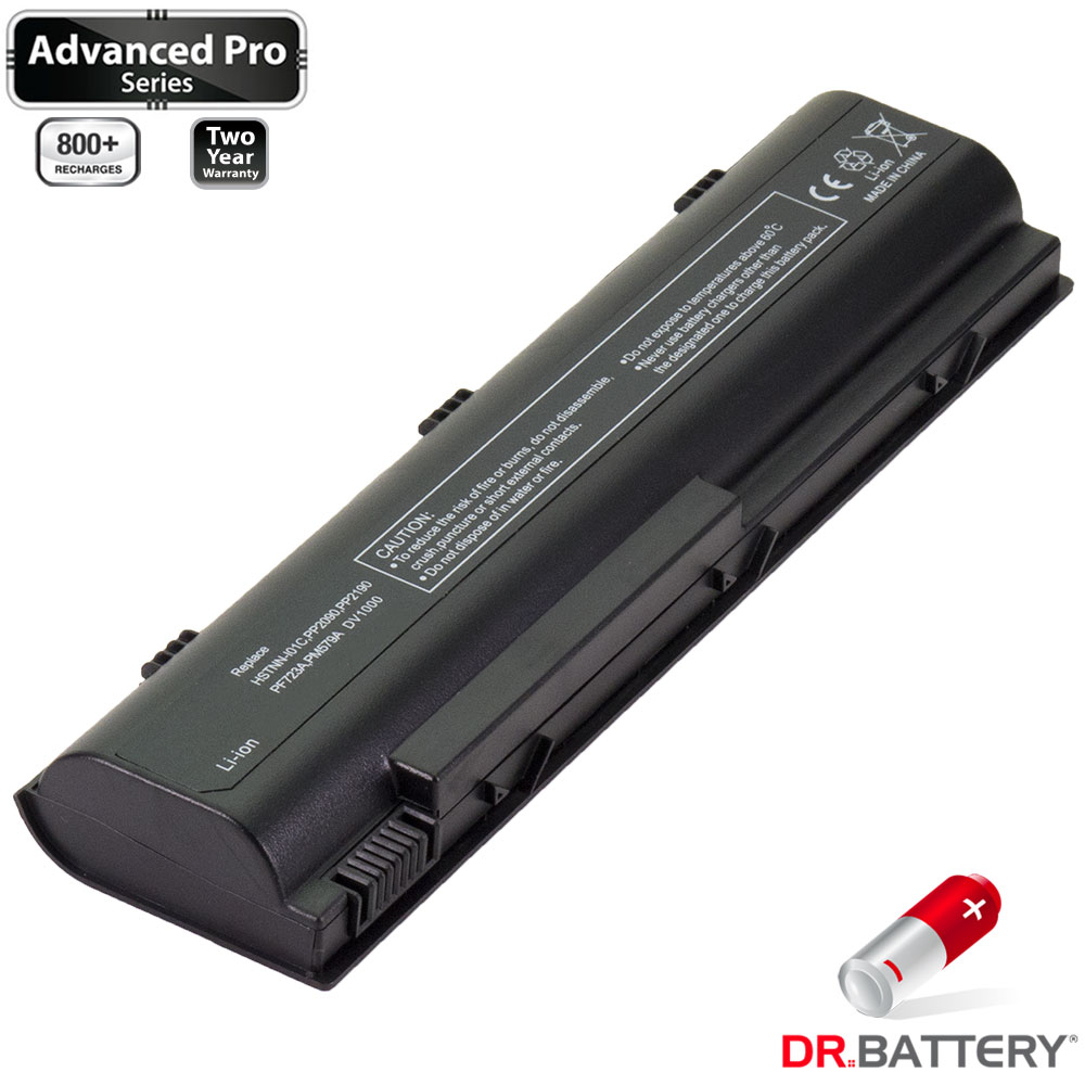 HP Pavilion DV1012AP 10.8 Volt Li-ion Advanced Pro Series Laptop Battery (4400mAh / 48Wh)
