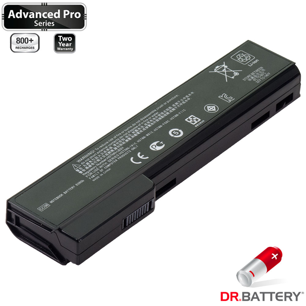 Dr. Battery Advanced Pro Series Laptop Battery (5200mAh / 56Wh) for HP 6360t (QB026AA)