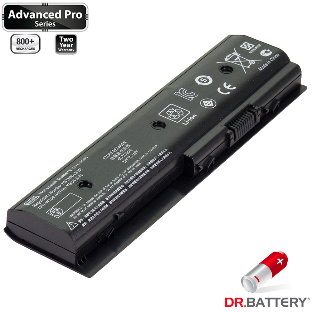 data Entreprenør dør spejl Dr. Battery Advanced Pro Series HP Pavilion m6-1066ez LHP257-AP 5200mAh /  58Wh Notebook Battery - BattDepot United States