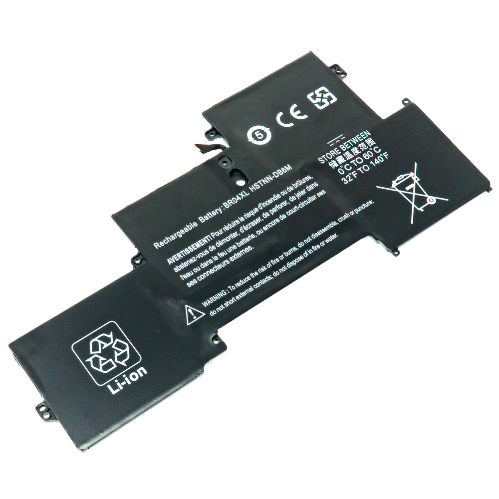 Replacement Notebook Battery for HP EliteBook 1030 G1 M5-6Y54 7.6 Volt Li-polymer Laptop Battery (4736mAh / 36Wh)