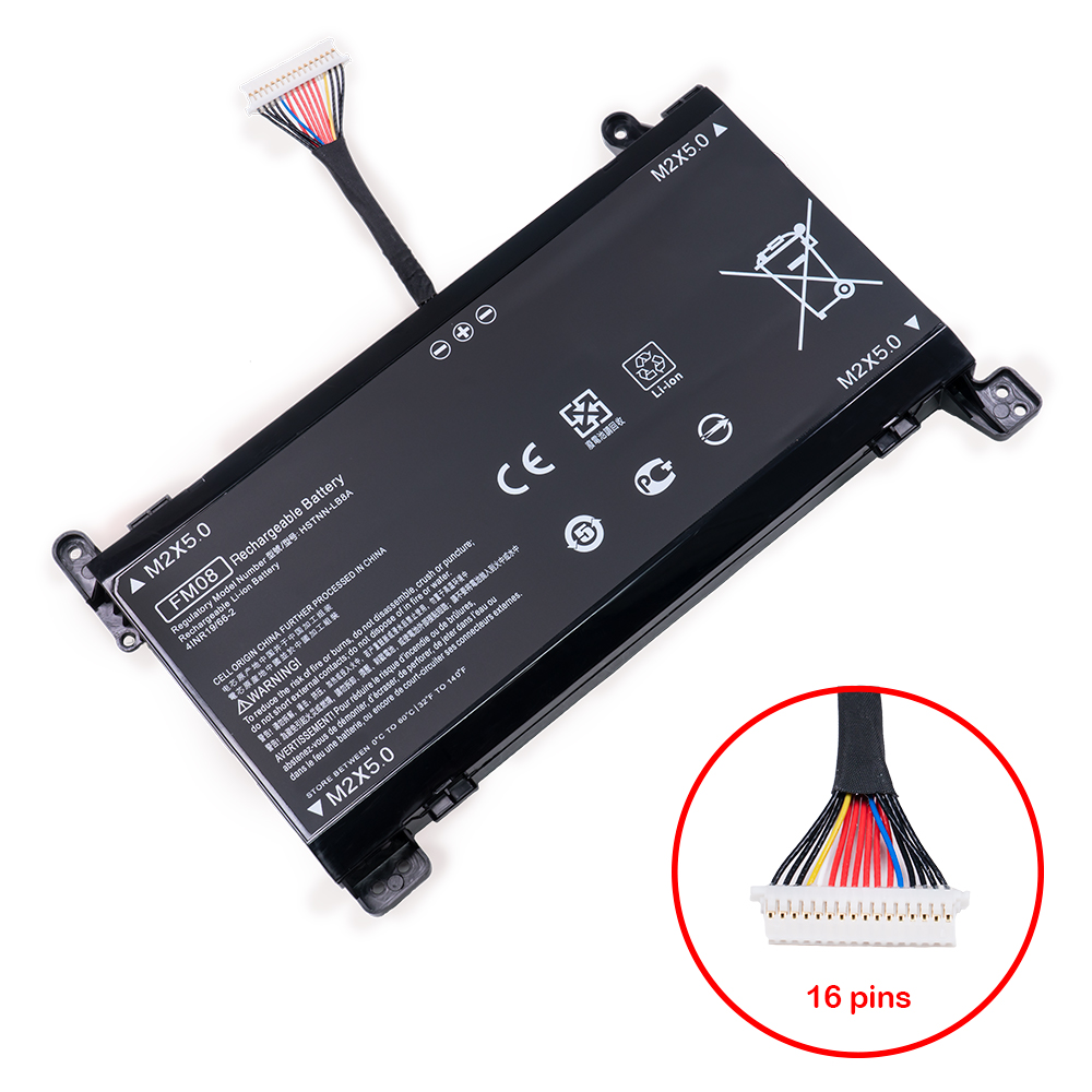 Replacement Notebook Battery for HP 922977-855 14.4 Volt Li-ion Laptop Battery (5973mAh / 86Wh)