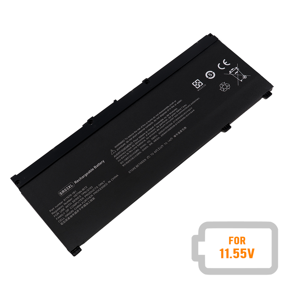 Replacement Notebook Battery for HP TPN-Q194 11.55 Volt Li-Polymer Laptop Battery (3500mAh/ 40Wh)