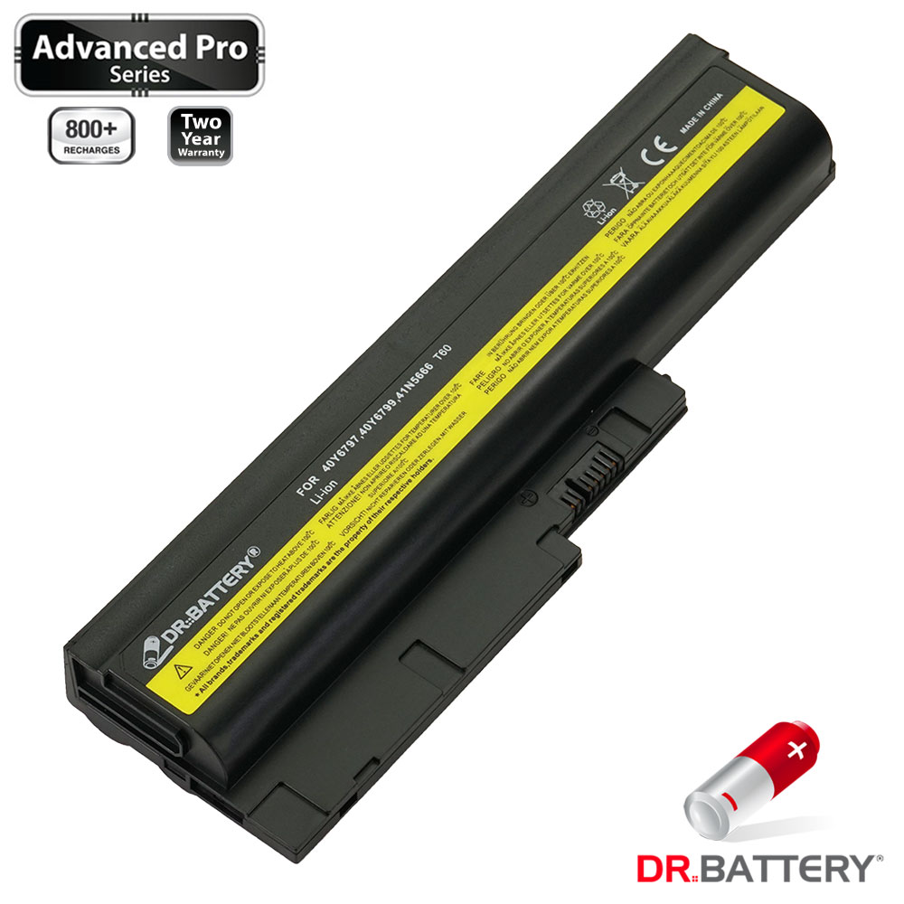 Dr. Battery Advanced Pro Series Laptop Battery (5200mAh / 56Wh) for IBM ThinkPad R61e 8933