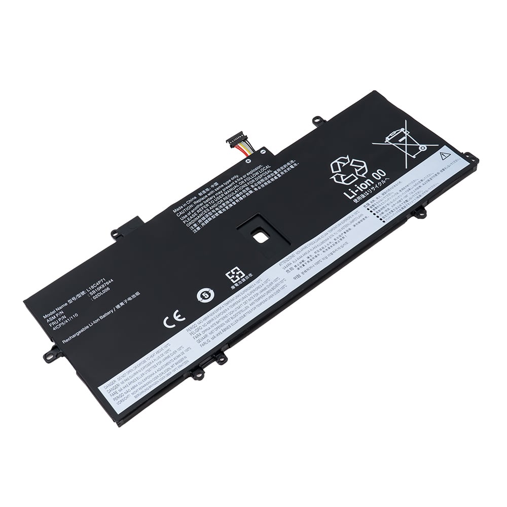 Replacement Notebook Battery for Lenovo ThinkPad X1 Carbon 8th Gen 20U9005EIU 15.4 Volt Li-polymer Laptop Battery (3200mAh / 49Wh)