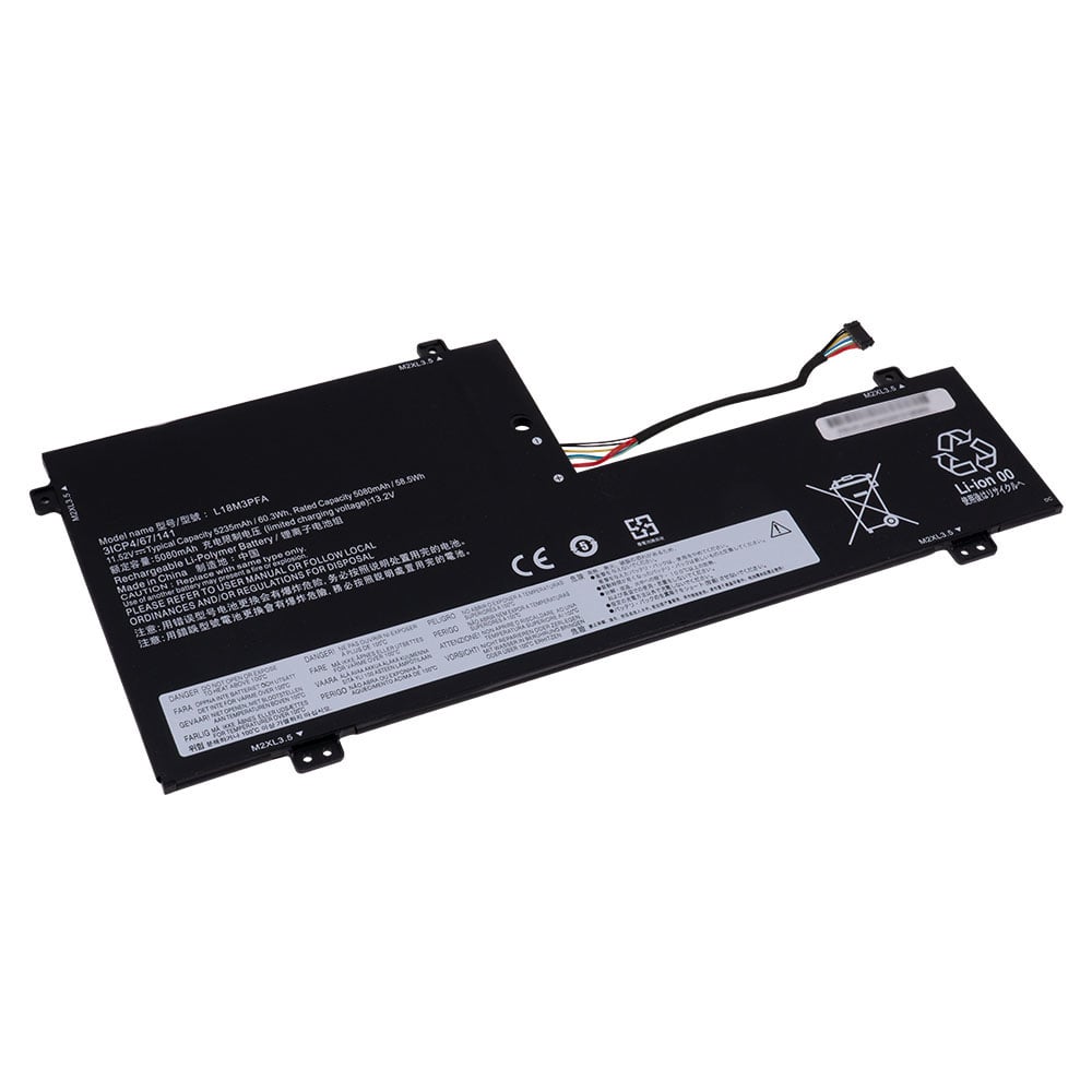 Replacement Notebook Battery for Lenovo Yoga C740-15IML series 11.52 Volt Li-Polymer Laptop Battery (5235mAh / 60.3Wh)