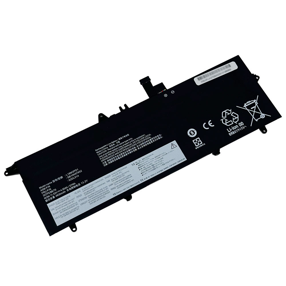 Replacement Notebook Battery for Lenovo ThinkPad T14s 20T0S1K400 11.52 Volt Li-Polymer Laptop Battery (4950mAh / 57Wh)
