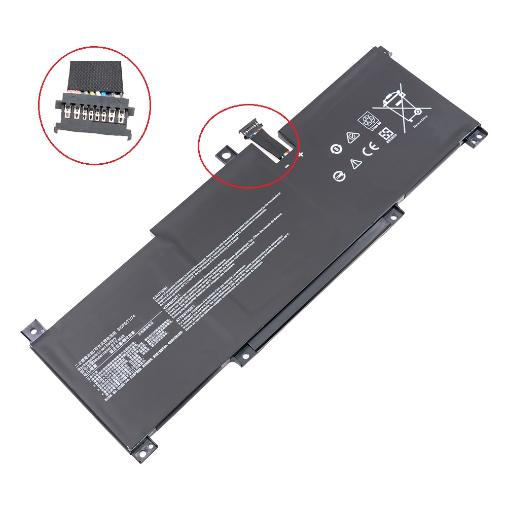 Replacement Notebook Battery for MSI Prestige 14 A10M 11.4 Volt Li-Polymer Laptop Battery (4600mAh / 52.4Wh)