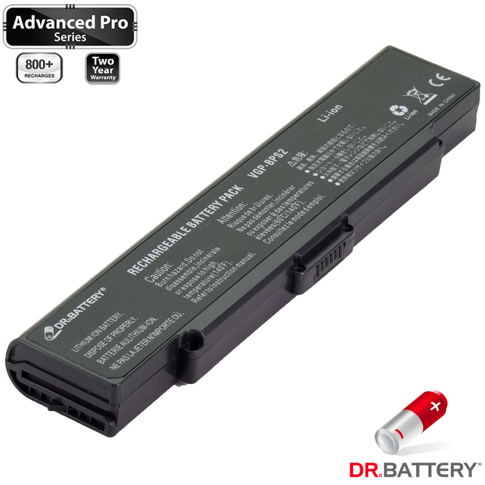 Dr. Battery Advanced Pro Series Laptop Battery (4400 mAh / 49Wh) for Sony VAIO VGN-S5VP/B.G4