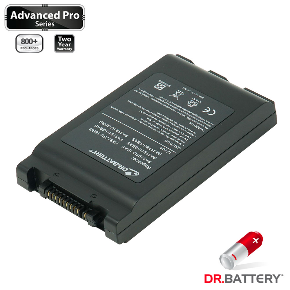 Dr. Battery Advanced Pro Series Laptop Battery (4400 mAh / 48Wh) for Toshiba PA3191U-5BRS