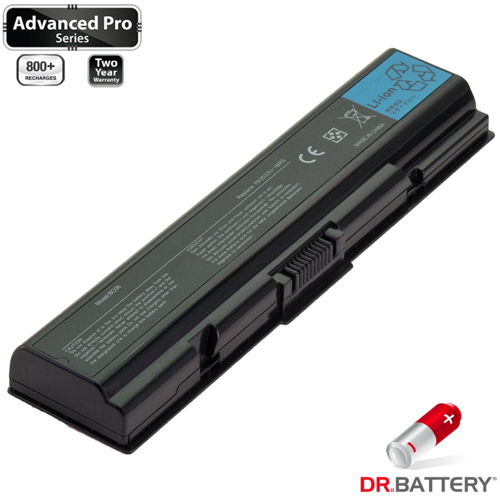 Dr. Battery Advanced Pro Series Laptop Battery (5200mAh / 56Wh) for Toshiba PA3535U-1BRS