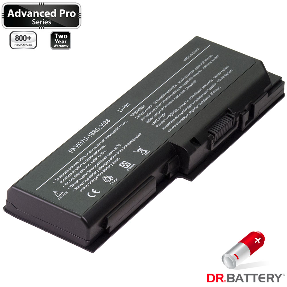 Dr. Battery Advanced Pro Série Batterie (5200 mAh / 56Wh) pour Toshiba Satellite L350 Series PC Portable