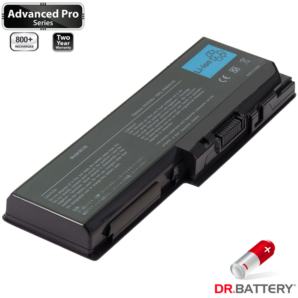 Dr. Battery Advanced Pro Série Batterie (6600 mAh / 71Wh) pour Toshiba Satellite L350 Series PC Portable