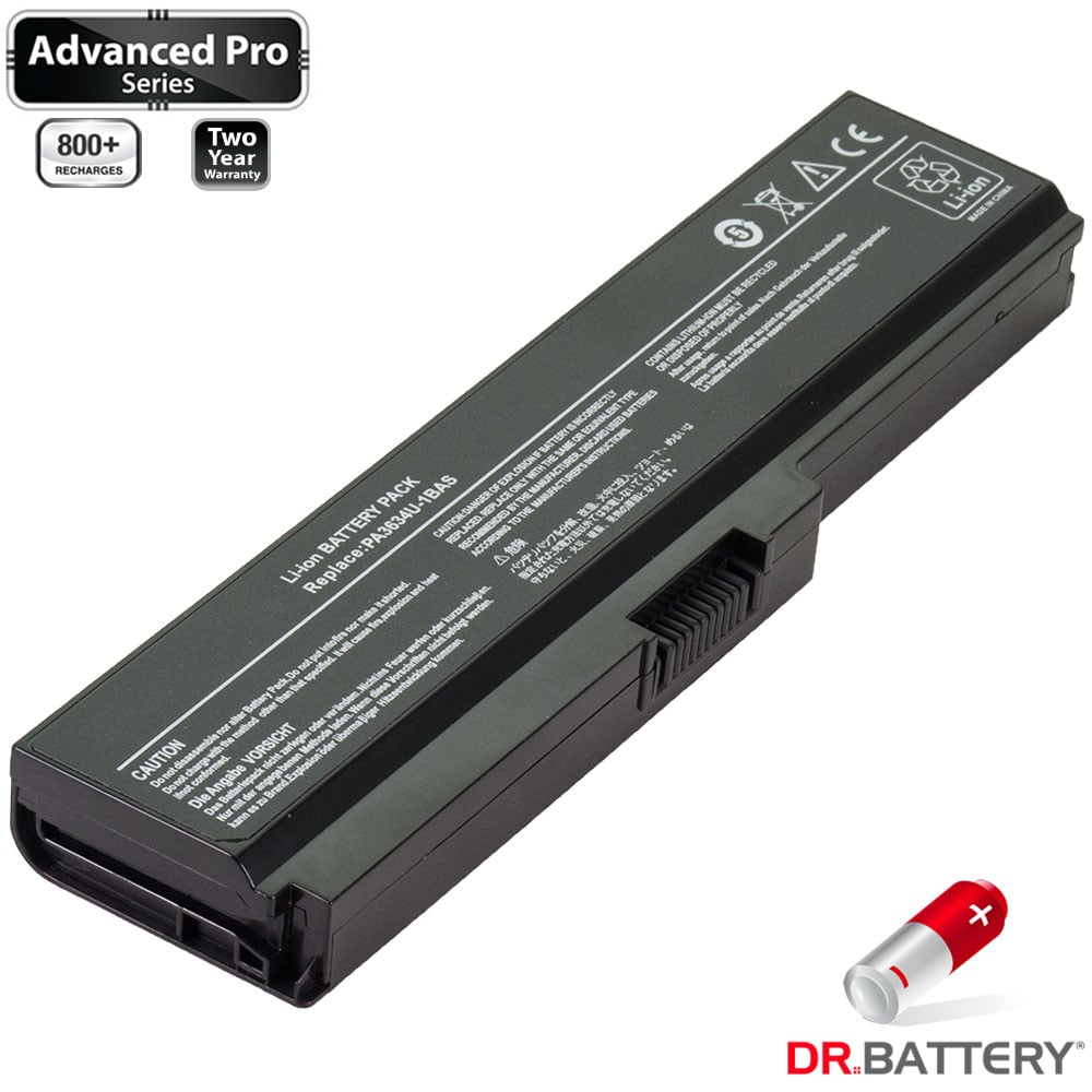 Dr. Battery Advanced Pro Series Laptop Battery (5200mAh / 56Wh) for Toshiba Satellite Pro C660-255