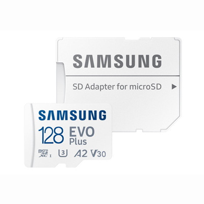 Samsung EVO Plus 128GB microSDXC UHS-I Card With Adapter