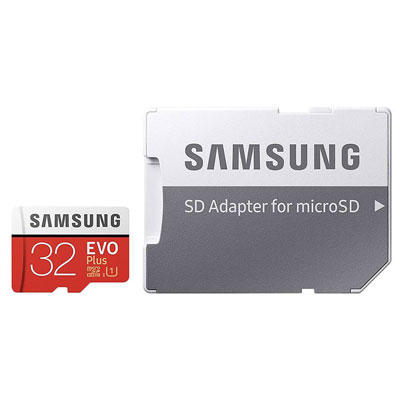 Samsung EVO Plus 32GB microSDHC UHS-I Card