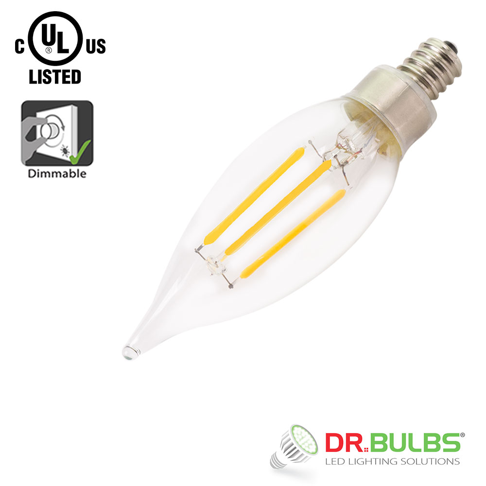 Lampe LED GU10 1W 80 lm 2200K Flamme