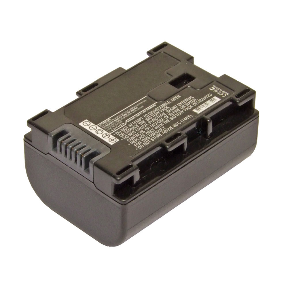 Replacement Camcorder Battery for JVC BN-VG121U BN-VG107 3.6 Volt Li-ion Camcorder Battery (850mAh)