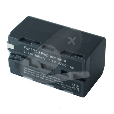 Replacement Camcorder Battery for Sony CCD-TR3000 NP-F750 7.4 Volt Li-ion Camcorder Battery (4200 mAh)