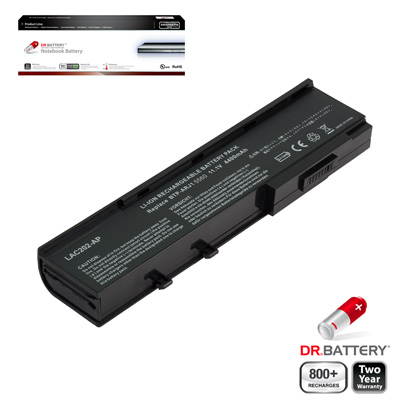 Dr. Battery Advanced Pro Série Batterie (4400mAh / 49Wh) pour Acer (Gateway / Packard Bell / eMachines) MS2180  PC Portable