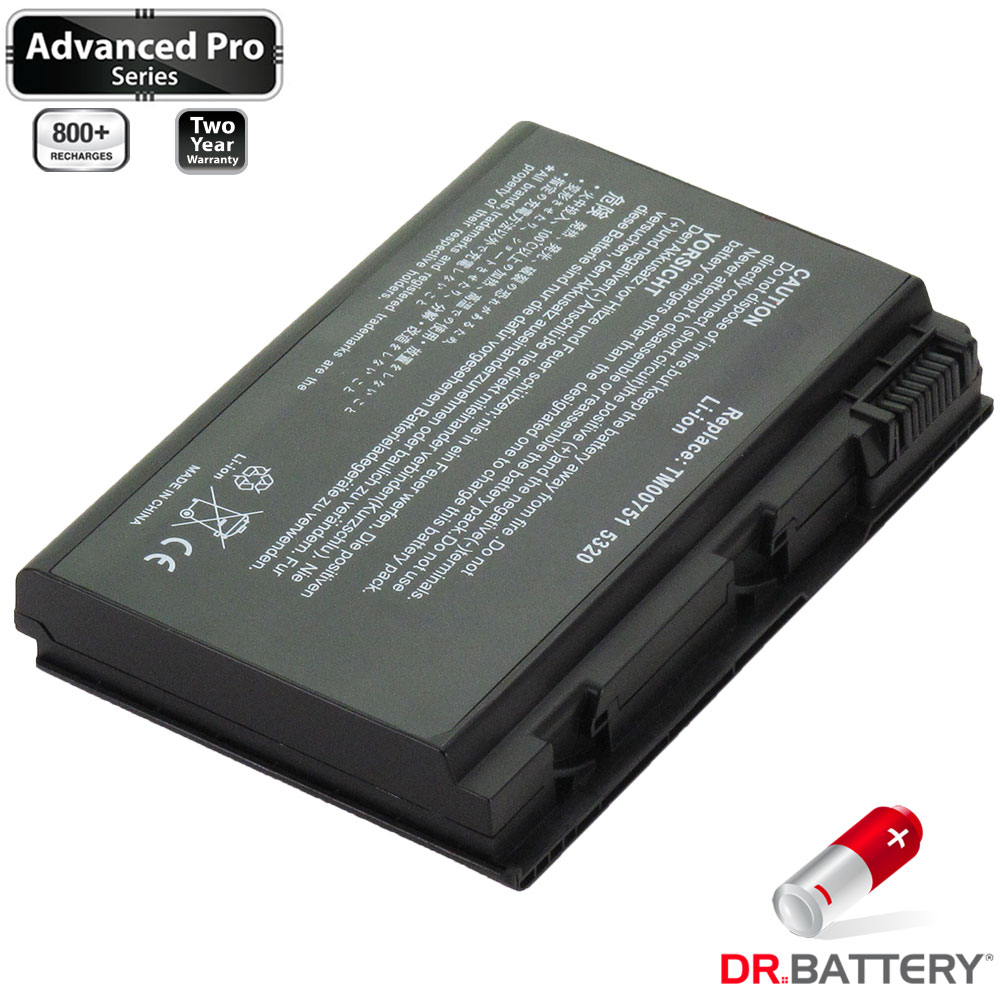 Dr. Battery Advanced Pro Série Batterie (4400mAh / 49Wh) pour Acer (Gateway / Packard Bell / eMachines) 3UR18650Y-2-INV-10 PC Portable
