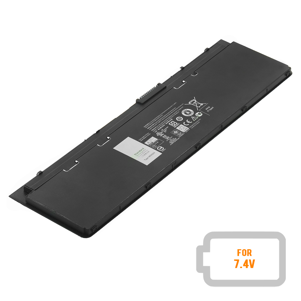 Replacement Notebook Battery for Dell Latitude E7250 7.4 Volt Li-Polymer Laptop Battery (5400mAh / 40Wh)
