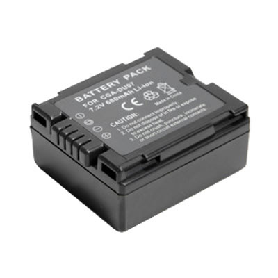 Replacement Camcorder Battery for Panasonic NV-GS17 CGA-DU07 7.2 Volt Li-ion Camcorder Battery (700 mAh)